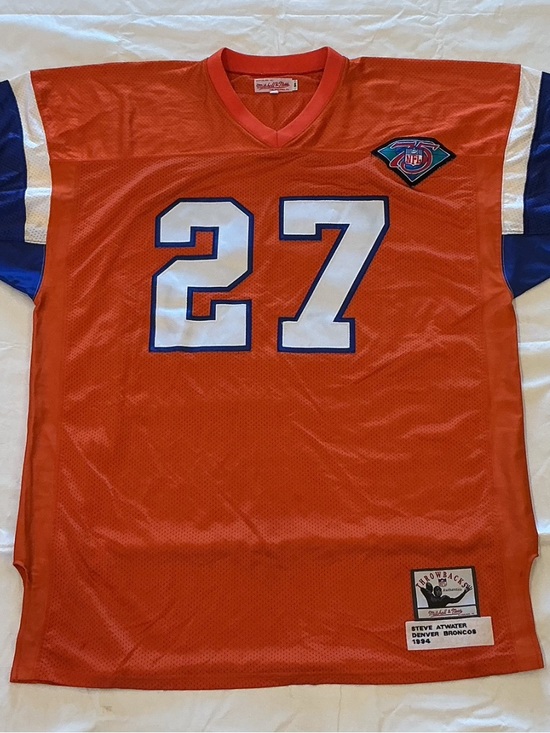 Mitchell & Ness Other - Denver Broncos Steve Atwater #27 NFL Throwback Jersey.